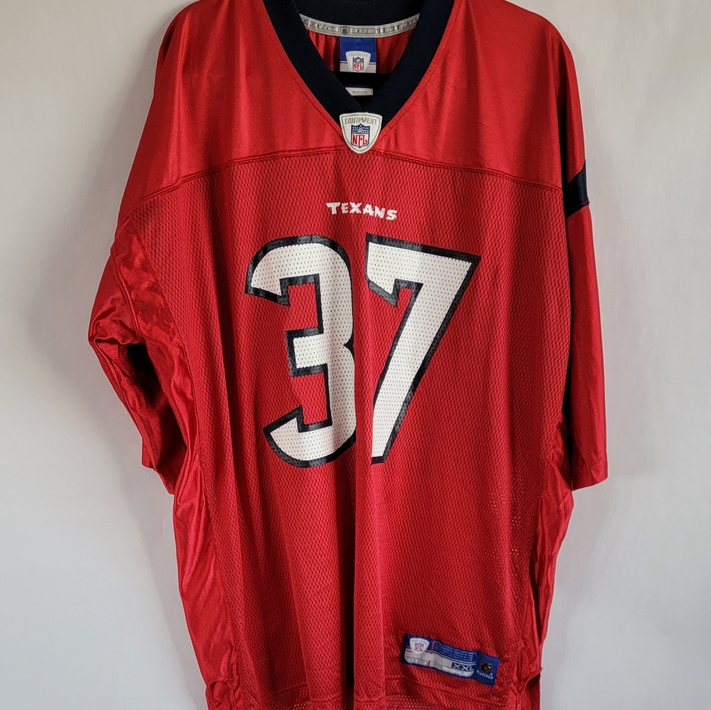 Domanick Davis #37 Houston Texans  Reebok Medium NFL Jersey . EQUIPMENT ON FIELD
